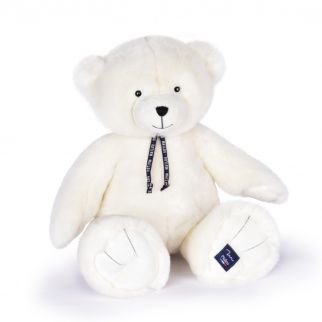 Maïlou Bjørn, Hvid 65 cm