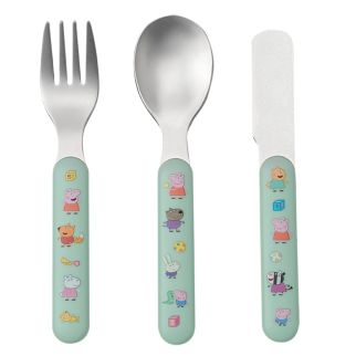 Gurli Gris bestiksæt, 3 dele turkis