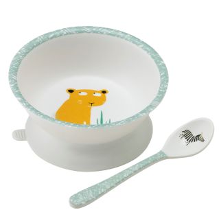 Den lille Prins sugekopskål og ske