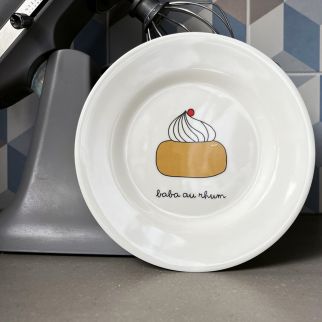 Bagværk tallerken, Baba au rhum