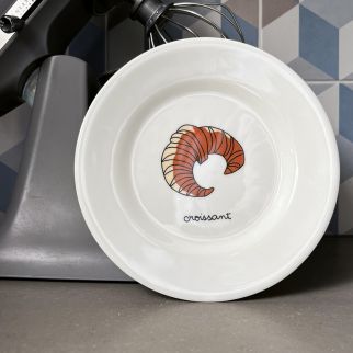 Bagværk tallerken, Croissant