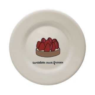 Bagværk tallerken, Jordbærkage