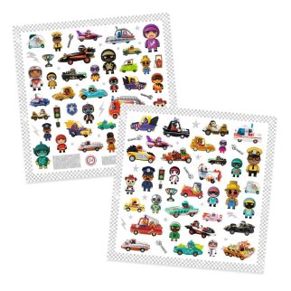 Klisterm&aelig;rker, Crazy Motors - metaleffekt